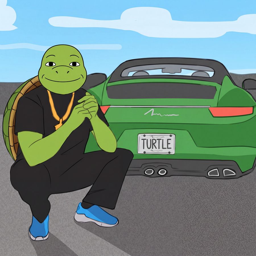 Tether Turtle official meme 04