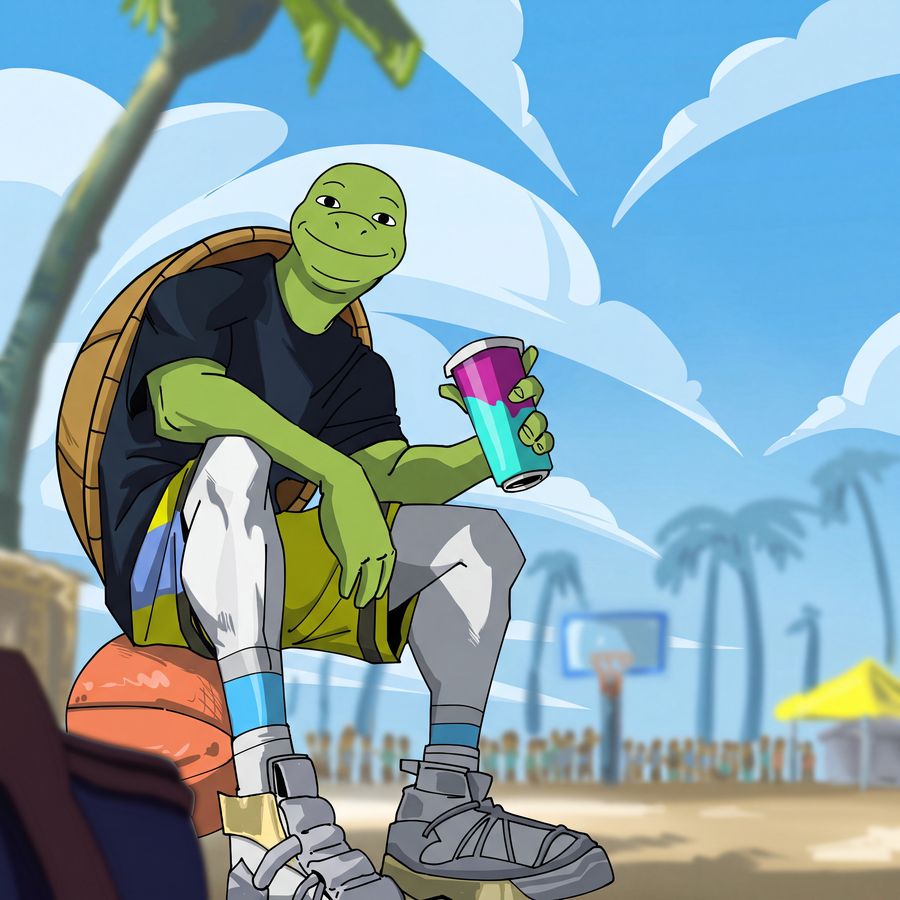 Tether Turtle official meme 06